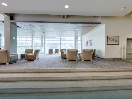 Explore Bow Valley College's downtown campus - Student Lounge