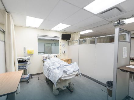 Explore Bow Valley College's downtown campus - Simulation Centre