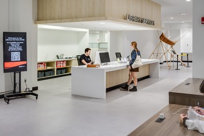 Full Tour - MacOdrum Library - Main Entrance