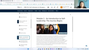 Navigating Online Classes - Navigating Module 1