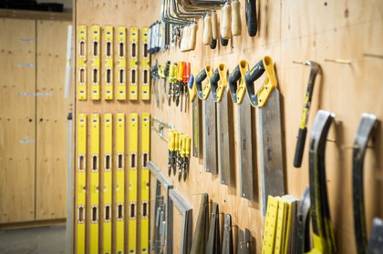 Carpentry Shop Hand Tools 1