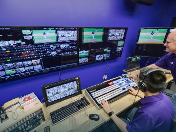 Academics Tour Media Production Control Room
