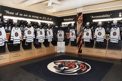 Athletic Facilities - Prep Hockey Locker Room