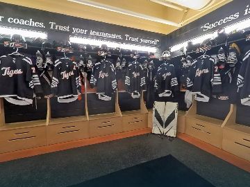 Athletic Facilities - Prep Hockey Locker Room