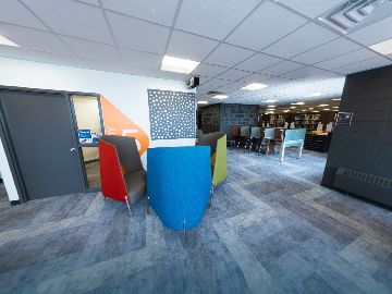 Around Campus Library Third Floor