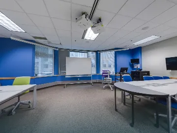 Dougherty Family College Tour - Terrence Murphy Hall Classroom