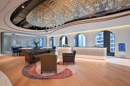 Reception (The One Place, Hangzhou, China)