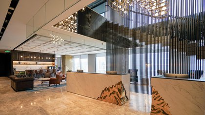 Reception (GEM Tower L14, Shenzhen, China)