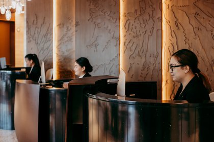 Reception (Ayala Triangle Gardens Tower 2 , Manila)