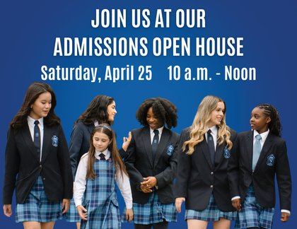 April 25 Open House graphic