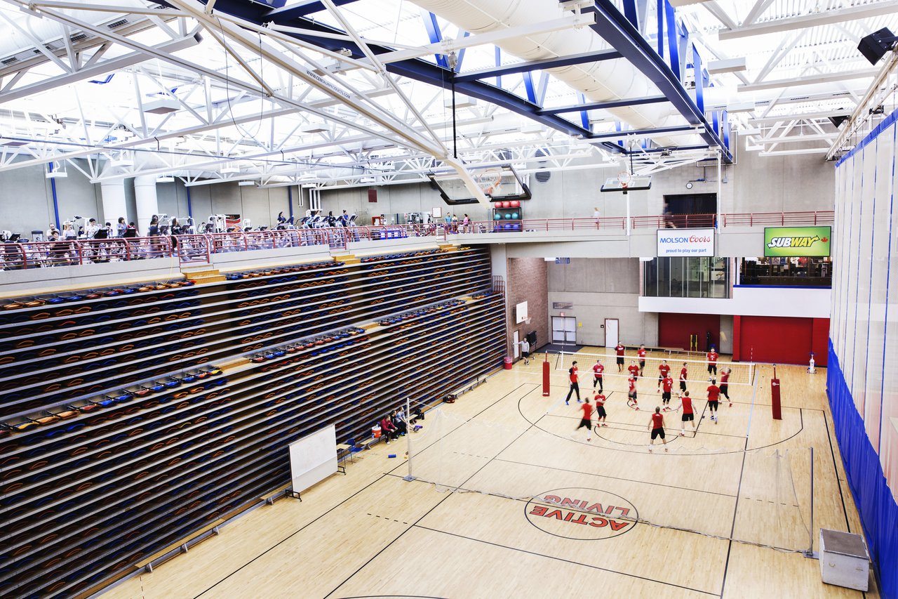 Full Main Campus Tour Jack Simpson Gym