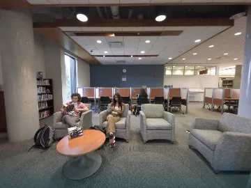 U of T Mississauga Library - UTM Library - Fireplace